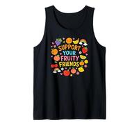 Cute Support Your Fruity Friends Tank Top