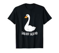 Cute Swan Squad Funny Team Swans T-Shirt