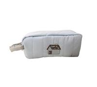 Cute Sweet Large Capacity Handle Pencil Case Portable Trend Student Stationery Box Pen Bag Women Girl Cosmetic Storage Bag Gifts