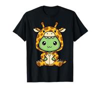 Cute T-rex Dino in Giraffe Costume Kawaii Animal T-Shirt
