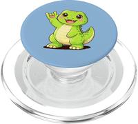 Cute T-Rex Sign Language ASL Love Interpreter PopSockets PopGrip for MagSafe