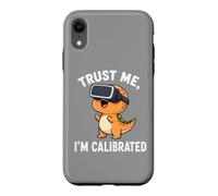 Cute T-Rex VR Gamer Dinosaur Design Case for iPhone XR