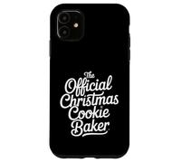 Cute T-Shirt Gift The Official Christmas Cookie Baker Mom Case for iPhone 11