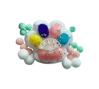 Cute Taba Rainbow Cat Paw Squishy Soft Silicone Squeeze Toy Stress Relief Fidget Toy Lovely Cats Themed Gift