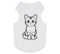'Cute Tabby Cat' Pet Dog/Cat T-Shirt (PT00122160)