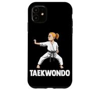 Cute TaeKwonDo Martial Arts Taekwondo Girl Case for iPhone 11
