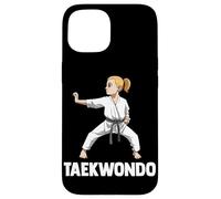 Cute TaeKwonDo Martial Arts Taekwondo Girl Case for iPhone 15