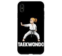 Cute TaeKwonDo Martial Arts Taekwondo Girl Case for iPhone XS Max
