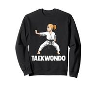 Cute TaeKwonDo Martial Arts Taekwondo Girl Sweatshirt