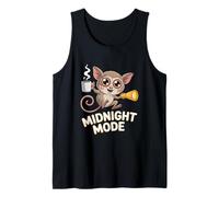 Cute Tarsier Midnight Mode Coffee Lovers Tank Top