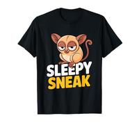 Cute Tarsier Sleepy Sneak Big Eyes T-Shirt