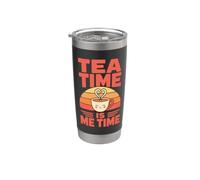 Cute Tea Time Stainless Steel Insulated Tumbler