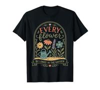 Cute Teacher Floral Garden Classroom Belonging Style Value Graphic T-Shirt