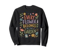 Cute Teacher Garden Flowers Classroom Belonging Aesthetic Sweatshirt