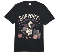 Cute Teacher Goose Support is on the Way Classroom Mood Comfort Colors Adult Heavyweight T-Shirt