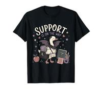 Cute Teacher Goose Support is on the Way Classroom Mood Value Graphic T-Shirt