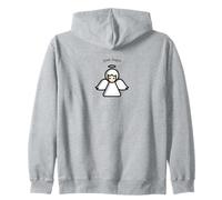 Cute Team Angel Nutcracker Christmas Ballet Graphic Zip Hoodie