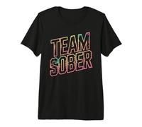 Cute Team Sober Sobriety AA Sponsor NA Goal Living Girls Premium T-Shirt