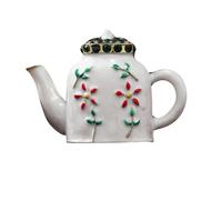 Cute Teapot Brooch, Vintage Style Enamel Pin for Women in a Gift Bag