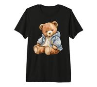 Cute Teddy Bear Funny Unisex Design Men Women Kids tee Premium T-Shirt