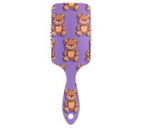 Cute Teddy Bears Massage Comb, Detangling Hair Brush, Hair Brush Men