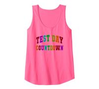Cute Test Day Countdown Testing Teacher Everything is Fine Tank Top
