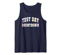 Cute Test Day Countdown Testing Testing Teacher Math Prep Tank Top