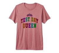 Cute Test Day Queen Testing Teacher Bruh Science Math Ready Premium T-Shirt