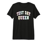 Cute Test Day Queen Testing Testing Teacher Science Bruh Premium T-Shirt
