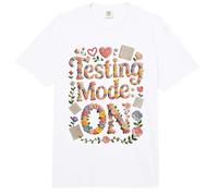 Cute Testing Mode: ON Mode On Science Math Countdown Comfort Colors Adult Heavyweight T-Shirt