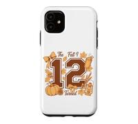 Cute The Fall I Turned 12 Cozy Autumn Birthday Party Case for iPhone 11