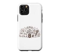 Cute The Fall I Turned 8 Cozy Autumn Birthday Party Case for iPhone 11 Pro