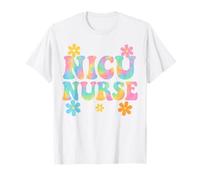 Cute Tie Dye NICU Nurse Neonatal Baby Nursing T-Shirt