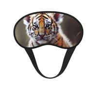 Cute Tiger Sleep Eye Mask for Women Men Soft and Comfortable Sleep Mask Blackout Sleeping Eye Cover for Travel Yoga Nap Shift Work