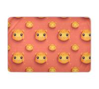 Cute Tiny Camel Face Extra Large Resuable Bed Underpads Soft Absorbent Pets Potty Training Mat Anti-Lip Travel Mattress for Infant Toddler 52" L x 34" W