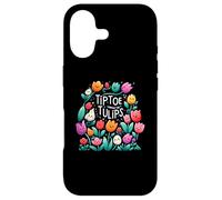 Cute Tiptoe Through The Tulips Floral Garden Lover Case for iPhone 17