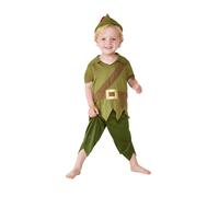Smiffys Toddler Robin Hood Costume, Green & Brown (Size T1)