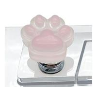 Cute Toilet Button Assist - Glowing Toilet Button Helper Pusher - Cat Claw Long Nail Protector, Living Auxiliary Tool for Bathroom
