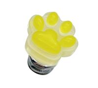 Cute Toilet Button Assist - Luminous Top Push Button - Cat Claw Bathroom Accessories for Women Manicures Long Nails