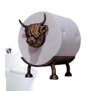 Cute Toilet Paper Holder: Creative Dog Shaped Bull Frog Holder, Funny Animal Decor Tissue Organizer | Home Kitchen Bathroom Living Room Storage Accessory