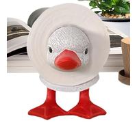 Cute Toilet Paper Holder, Duck Design, Standing Paper Roll Holder, Funny Toilet Paper Rack, Freestanding Accessories for the Bathroom, Guest Toilet, Under-Cabinet and the