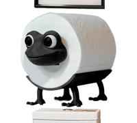 Cute Toilet Paper Holder, Frog Toilet Holder - Dog-Shaped Toilet Paper Holder, Creative Animal Design, Fabric Organizer, Funny,Frog