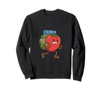 Cute Tomato Hiking Camping Funny Outdoor Nature Lover Sweatshirt