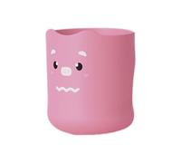 Cute Toothbrush Cup for Kids, 300ml Cartoon Bathroom Toothbrush Cups, Multipurpose Unbreakable Mouthwash Cup with Handle, Kids Bathroom Accessories, for Children, Boys, Girls