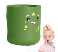 Cute Toothbrush Cup for Kids, 300ml Cartoon Bathroom Toothbrush Cups, Multipurpose Unbreakable Mouthwash Cup with Handle, Kids Bathroom Accessories, for Children, Boys, Girls