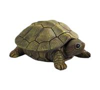 Cute Tortoise Case, Animal Trinket Organizer Box, Resin Holder with Compact Feature, Jewelry Storage Container for Accessories, Ring Display with Elegant Design, Home Accent for Shelf and Table