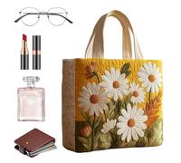 Cute Tote Bag, Large Capacity Lightweight, Cute Quilted Tote Bag for Women, for Work School Vacation Shopping Beach Picnic Outdoor Gym Commute Date Party