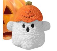Cute Toy Ghost Plush, Hugging Pumpkin Halloween Doll, Soft Stuffed Scary Decoration, Fabric Holiday Accessory, Fun Collectible for Home Office Dorm Room Sofa Car