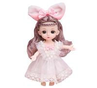 Cute Toy - Soft Silicone Skin, Premium Synthetic Fiber, Smooth Polished Body with Thirteen Movable Articular Limbs | Beautiful Girl Dress Up Gift for