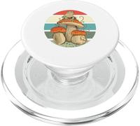 Cute Tree Frog on a Mushroom Nature Amphibian Froglove PopSockets PopGrip for MagSafe